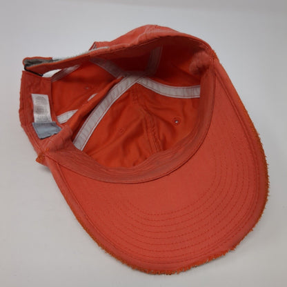 Nike Swoosh Strapback Hat Red One Size Adjustable 6 Panel Outdoor