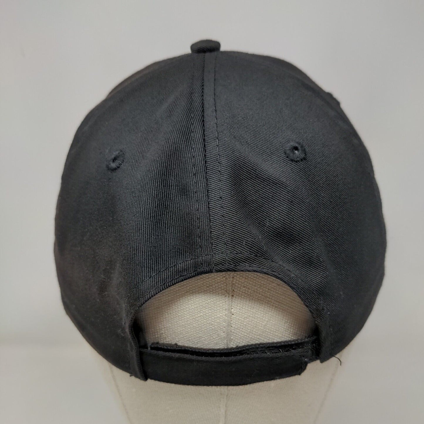 The Trucking Life Flying Pilot Strapback Hat Black OSFA Embroidered 6 Panel