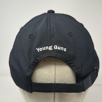 TaylorMade Baseball Cap Black One Size Young Guns Heron Bird Golf Hat Slideback