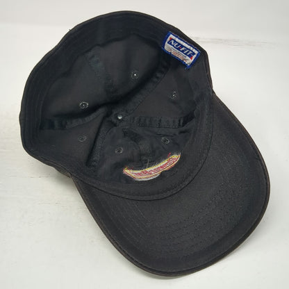 NU-FIT PowerBar Team Elite Hat Black XL Baseball Cap Stretch Fit Embroidered