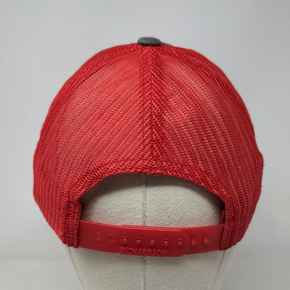 Richardson Snapback Mesh Back Trucker Hat Multi Adjustable Embroidered