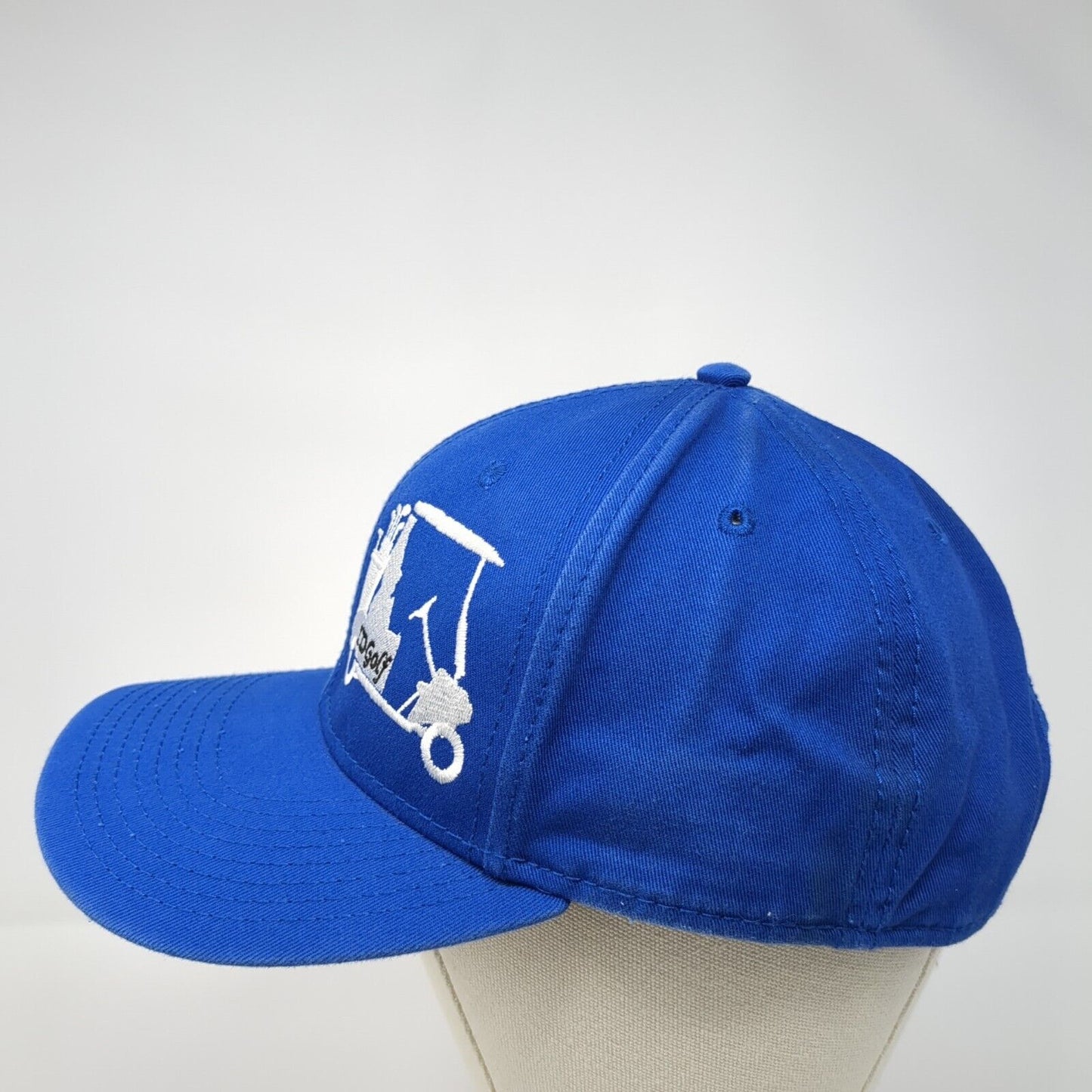 Idaho Golf Cart Snapback Hat Blue One Size Adjustable Embroidered Otto