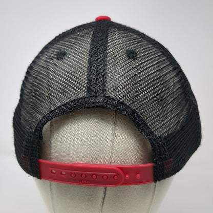 Otto Trucker Hat Black Red One Size R&R Barbeque SLC UT Pig Mesh Snapback