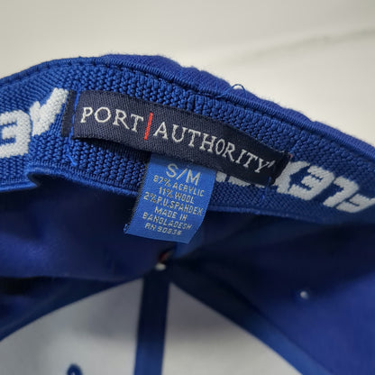 Port Authority Baseball Cap Blue M Cole Valley Christian Schools Hat Flexfit
