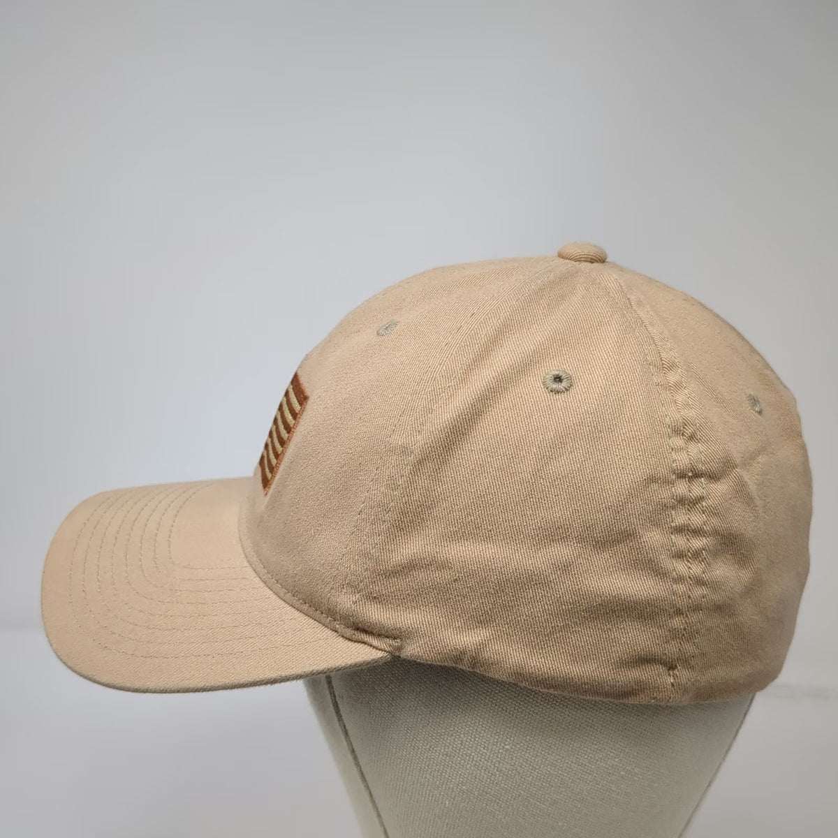 Flexfit Baseball Cap Beige XL Subdued American Flag Tactical Fitted Hat