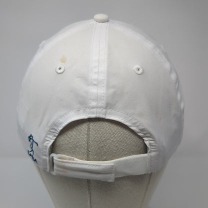 LPGA Strapback Baseball Cap White One Size Adjustable Embroidered 6 Panel