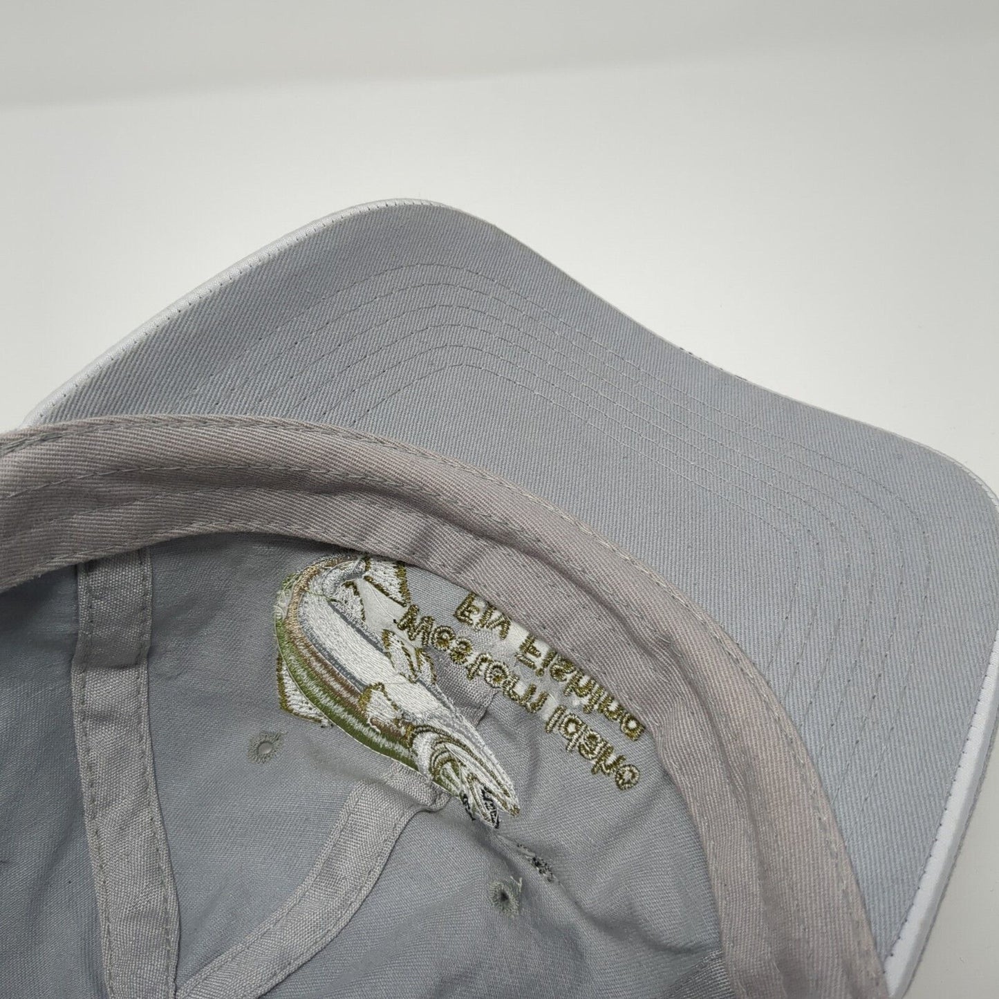 Western Idaho Fly Fishing Expo 2010 Slideback Hat Gray One Size 6 Panel