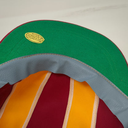 Makita 5 Panel Cap Red Yellow One Size Electric Power Tools Spun Rayon Japan Hat