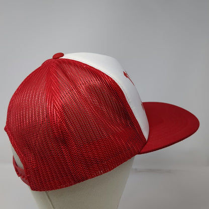 Tyvek Housewrap PGL Industrial Red One Size Trucker Hat Mesh Back Snapback