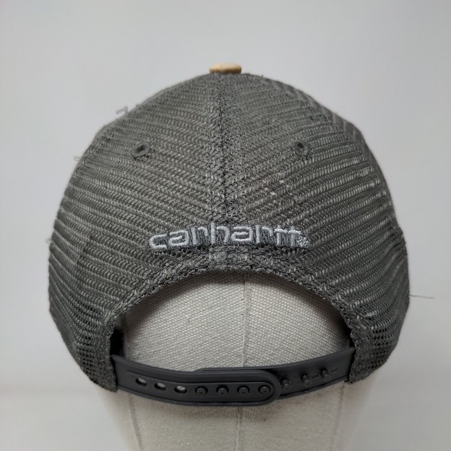 Carhartt Snapback Trucker Hat Multicolor OSFA Adjustable Mesh Back Patch Logo