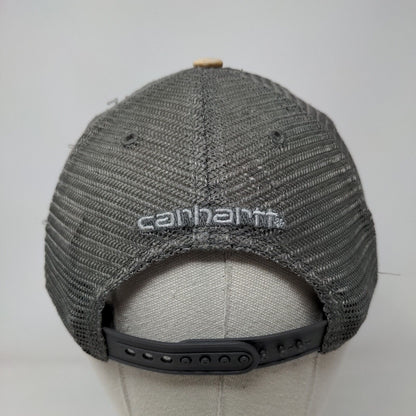 Carhartt Snapback Trucker Hat Multicolor OSFA Adjustable Mesh Back Patch Logo