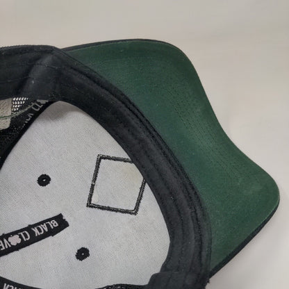 Black Clover Est. 2008 Branson Hills Golf Club Trucker Hat Black OS Mesh Back