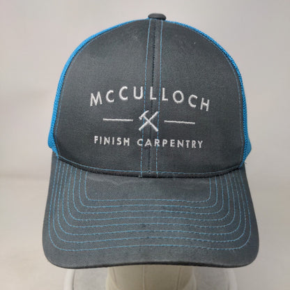McCulloch Finish Carpentry Snapback Trucker Hat Multicolor OS Mesh Back Pacific