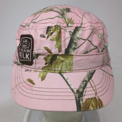 RMEF Army Cap Pink One Size Realtree Camo Elk Foundation Hunting Adjustable Hat