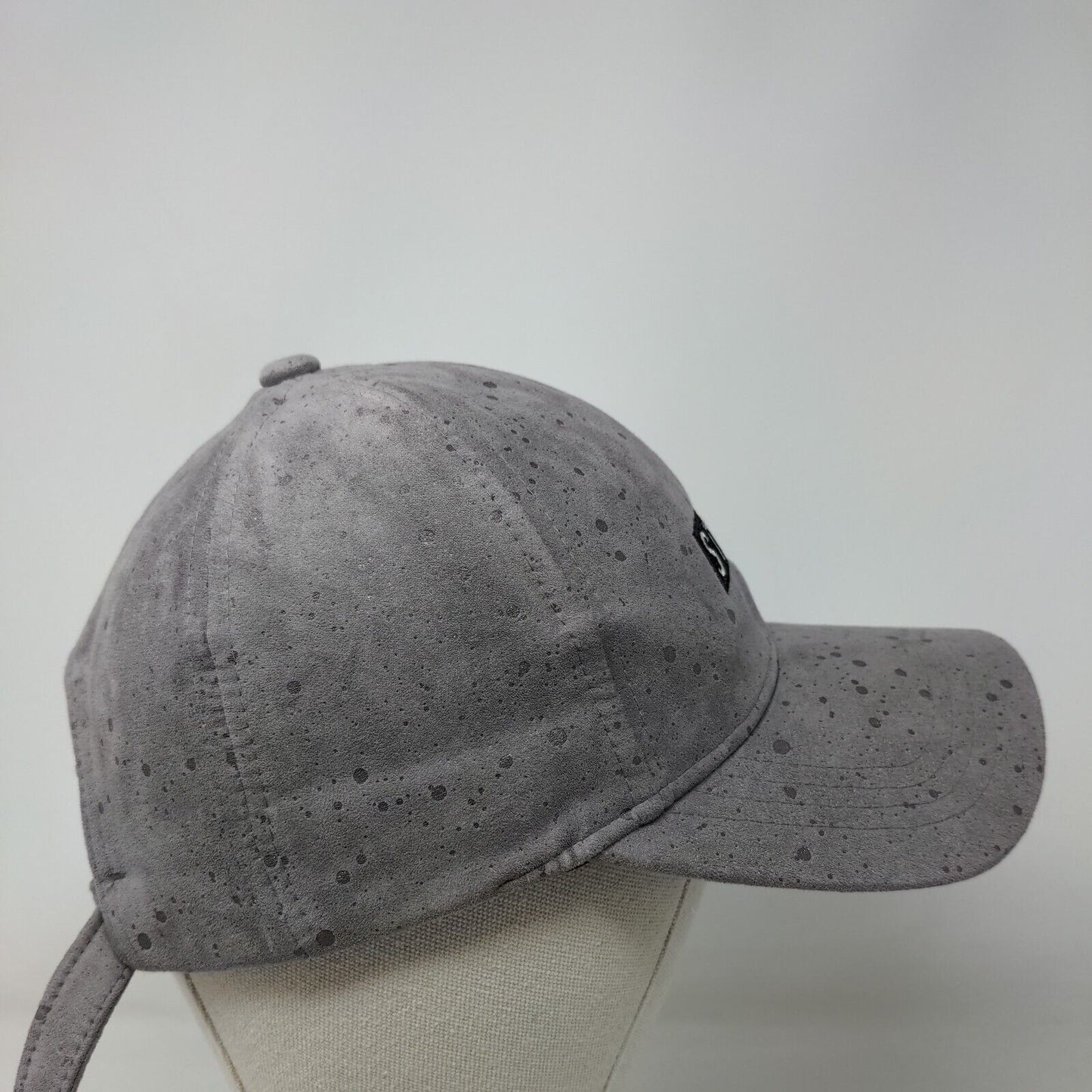 State Slideback Hat Gray One Size Adjustable Embroidered 6 Panel iLahui