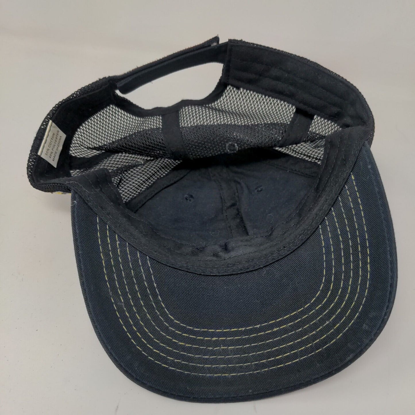 Menards Men's Strapback Mesh Back Hat Blue Racing #27 Embroidered Logo