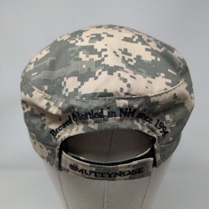 Smuttynose Brewing Company Cadet Army Cap Camouflage OS Embroidered Caps on Tap