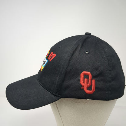 Headmaster NCAA 2007 Fiesta Bowl Boise State Oklahoma Sooners Cap Black One Size