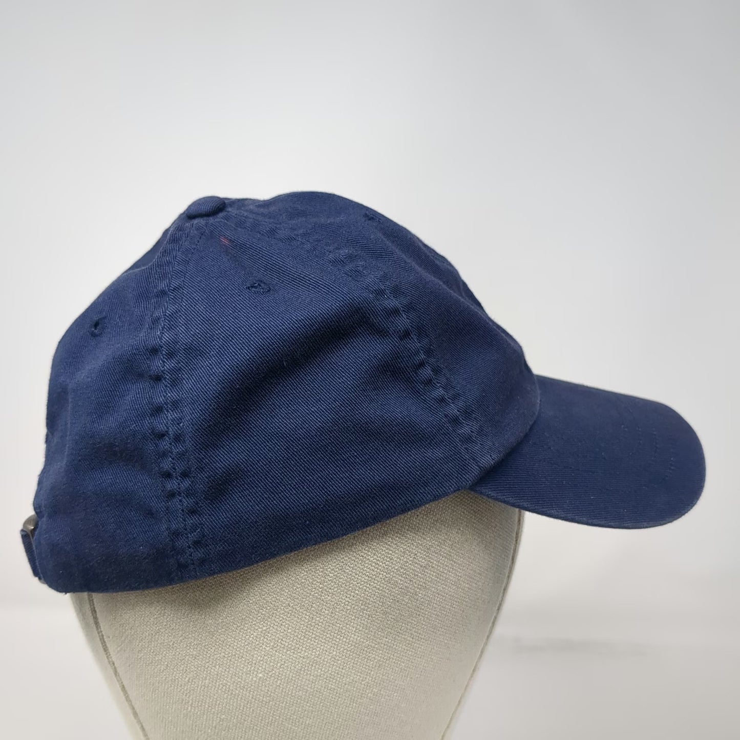 Polo Ralph Lauren Baseball Cap Blue One Size Adjustable Cotton Small Pony Hat