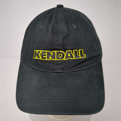 Kendall Strapback Hat Black One Size Embroidered Pacific Headwear