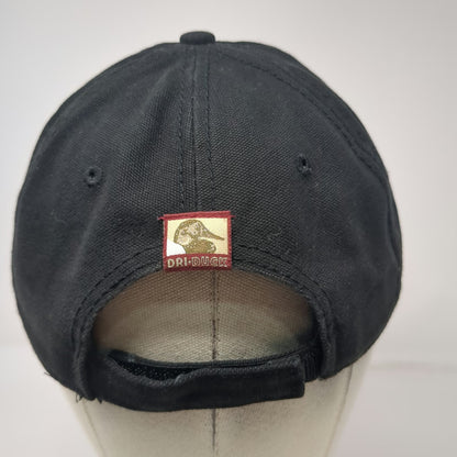 Dri Duck Baseball Cap Black One Size Jackson Hole Wyoming Bronco Hat Strapback