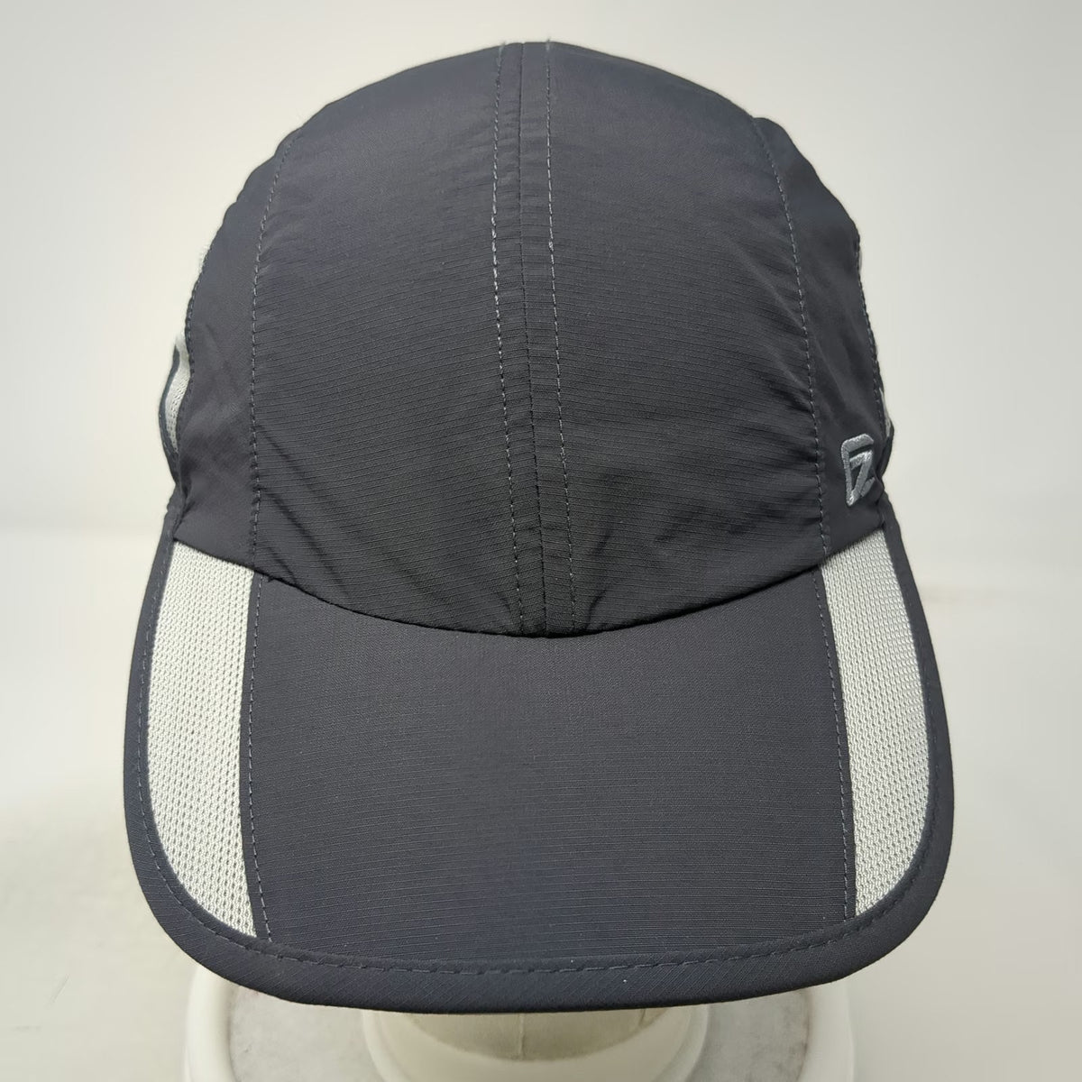 GADIEMKENSD Baseball Cap Gray L Mesh Nylon Running Adjustable Slideback Hat
