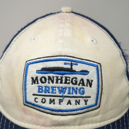 Brewery Branding Co Monhegan Brewing Co Trucker Hat Blue One Size Mesh Snapback