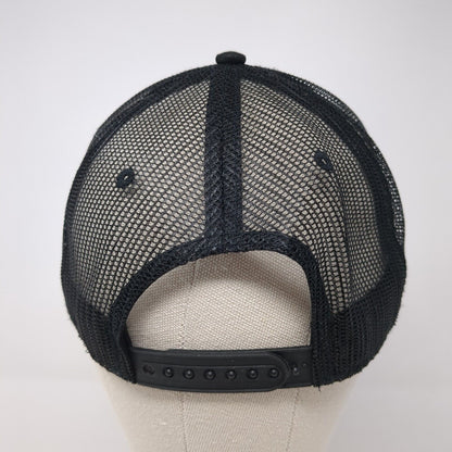 Inventory Sales Company Snapback Trucker Hat Black One Size Mesh Back