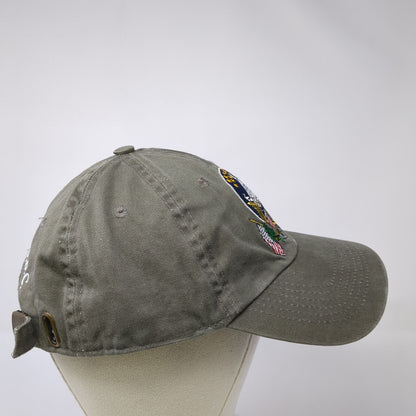 American Eagle Wadshington DC Slideback Hat Brown OS Adjustable Embroidered