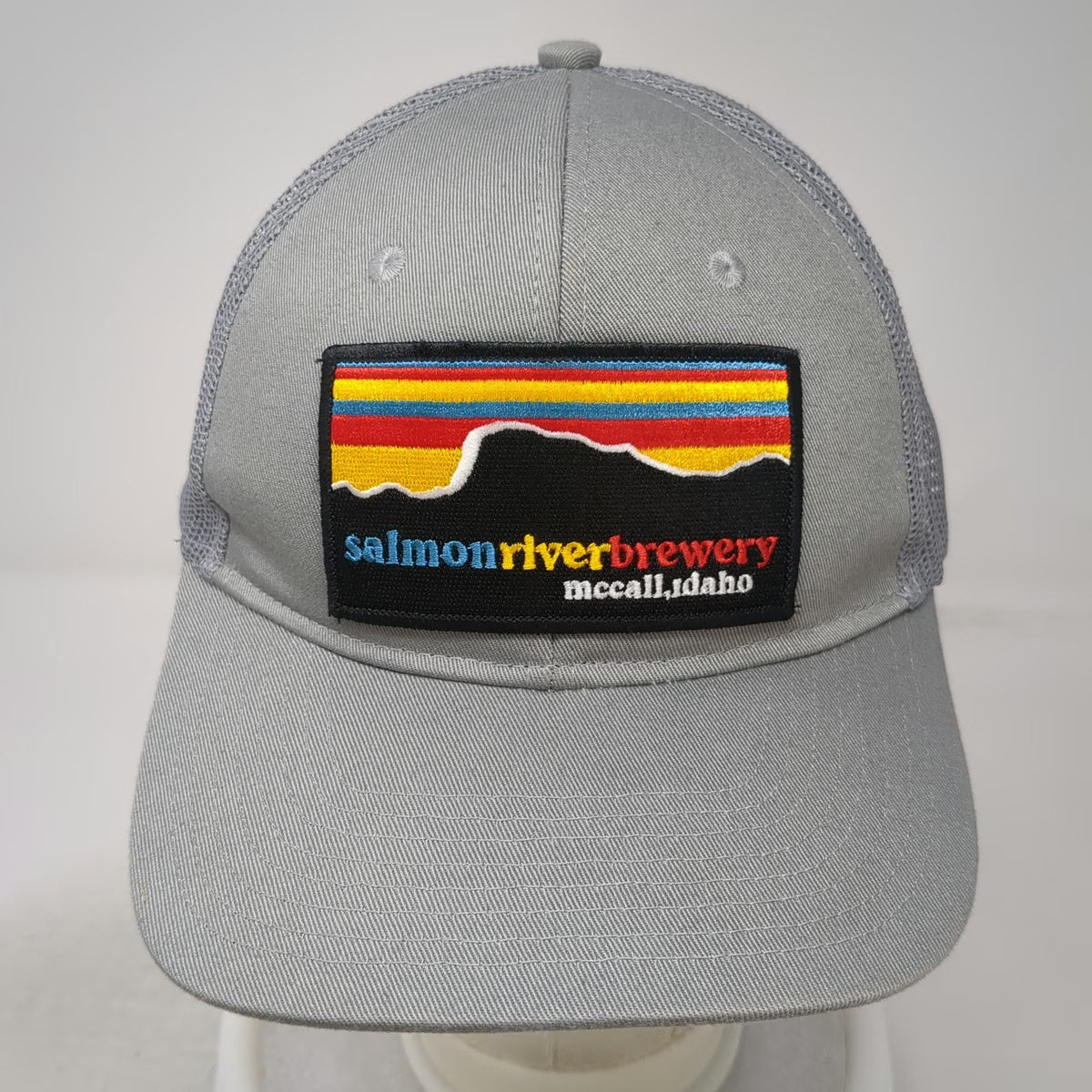 Port Authority Salmon River Brewery Idaho Gray Trucker Hat One Size Snapback