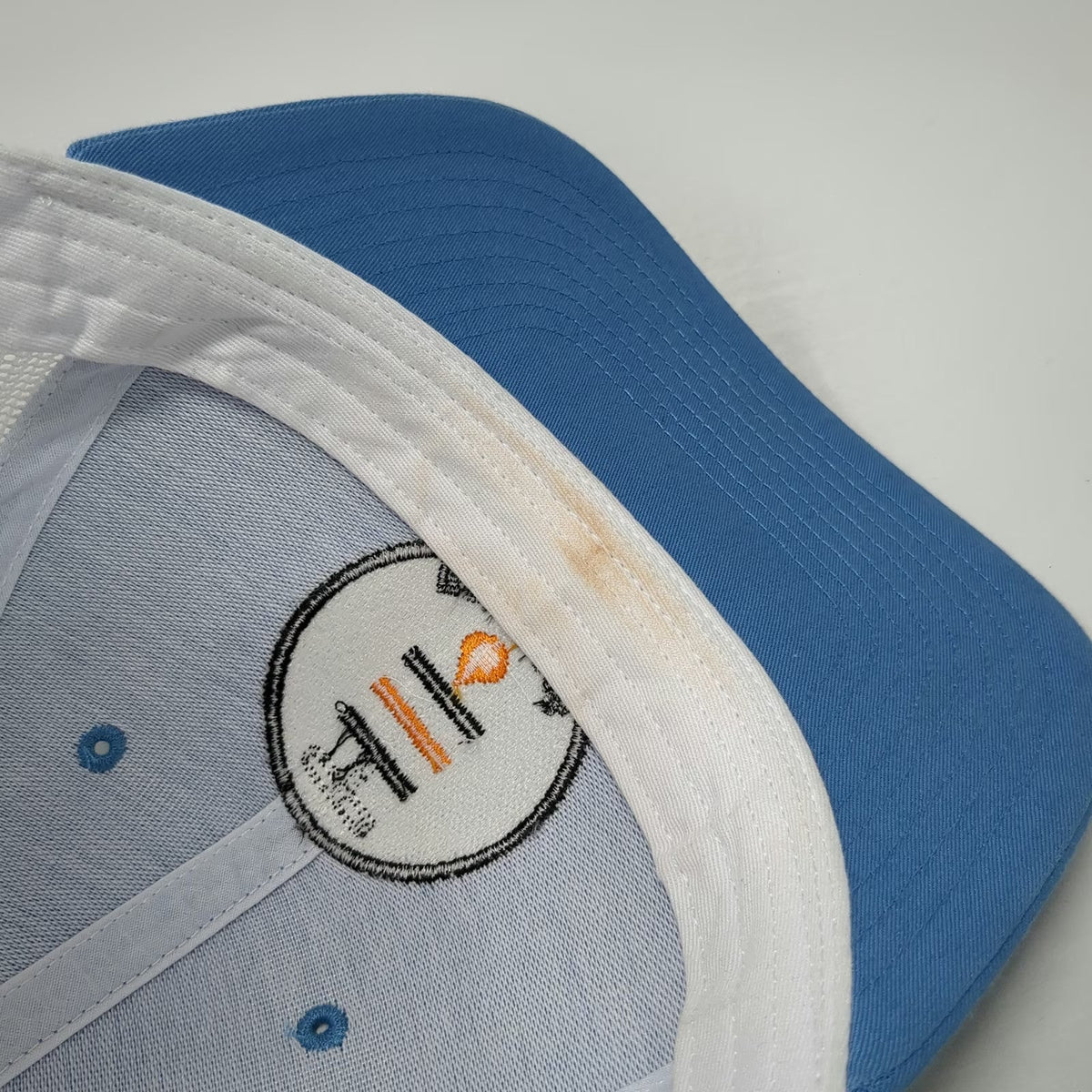 Richardson Baseball Cap Blue One Size Trucker Mesh Snapback Est 2018 Patch Hat