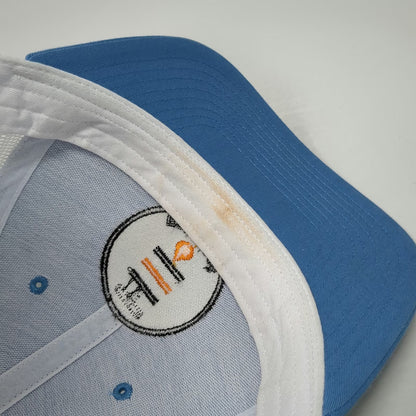 Richardson Baseball Cap Blue One Size Trucker Mesh Snapback Est 2018 Patch Hat