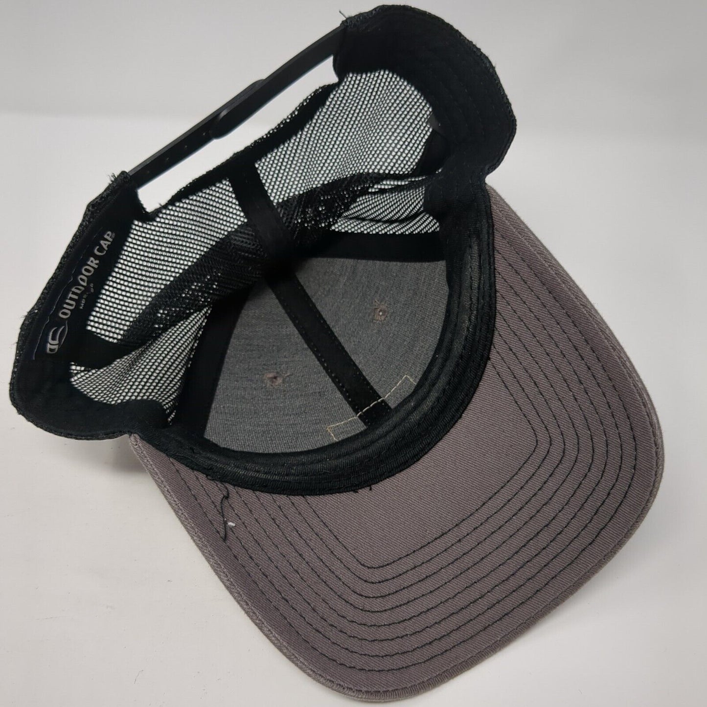 Fueled By Nature MeatEater Snapback Mesh Back Trucker Hat Gray One Size