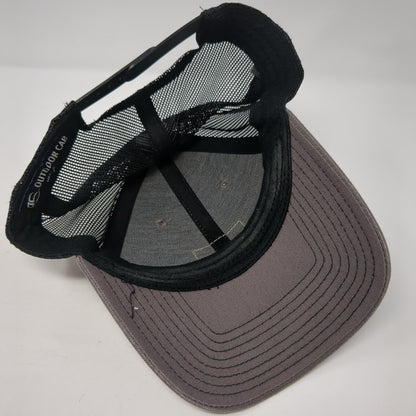 Fueled By Nature MeatEater Snapback Mesh Back Trucker Hat Gray One Size