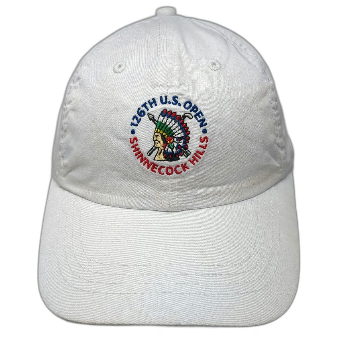 Peter Millar USGA Member 126th U.S. Open Golf Baseball Cap Hat White One Size