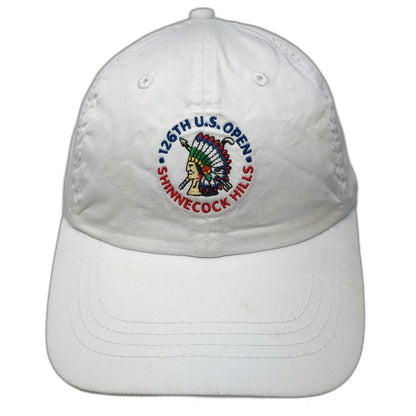 Peter Millar USGA Member 126th U.S. Open Golf Baseball Cap Hat White One Size