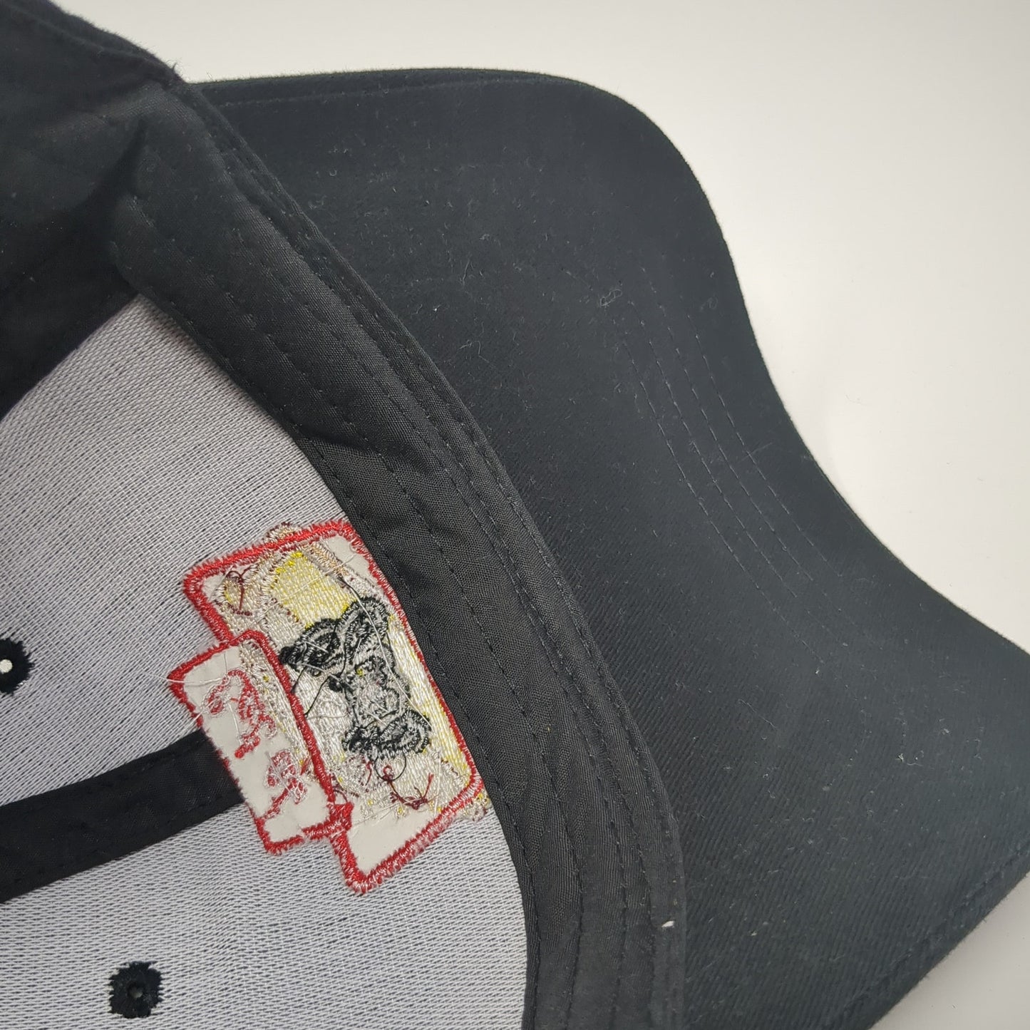 Eat At Joe's Strapback Hat Black One Size Solid Adjustable Cap America