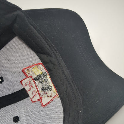 Eat At Joe's Strapback Hat Black One Size Solid Adjustable Cap America
