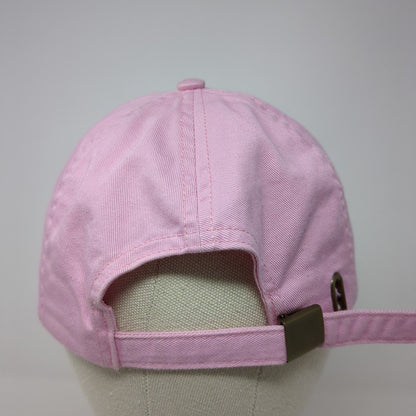 Desperate Horsewife Slideback Hat Pink One Size Embroidered Harriton