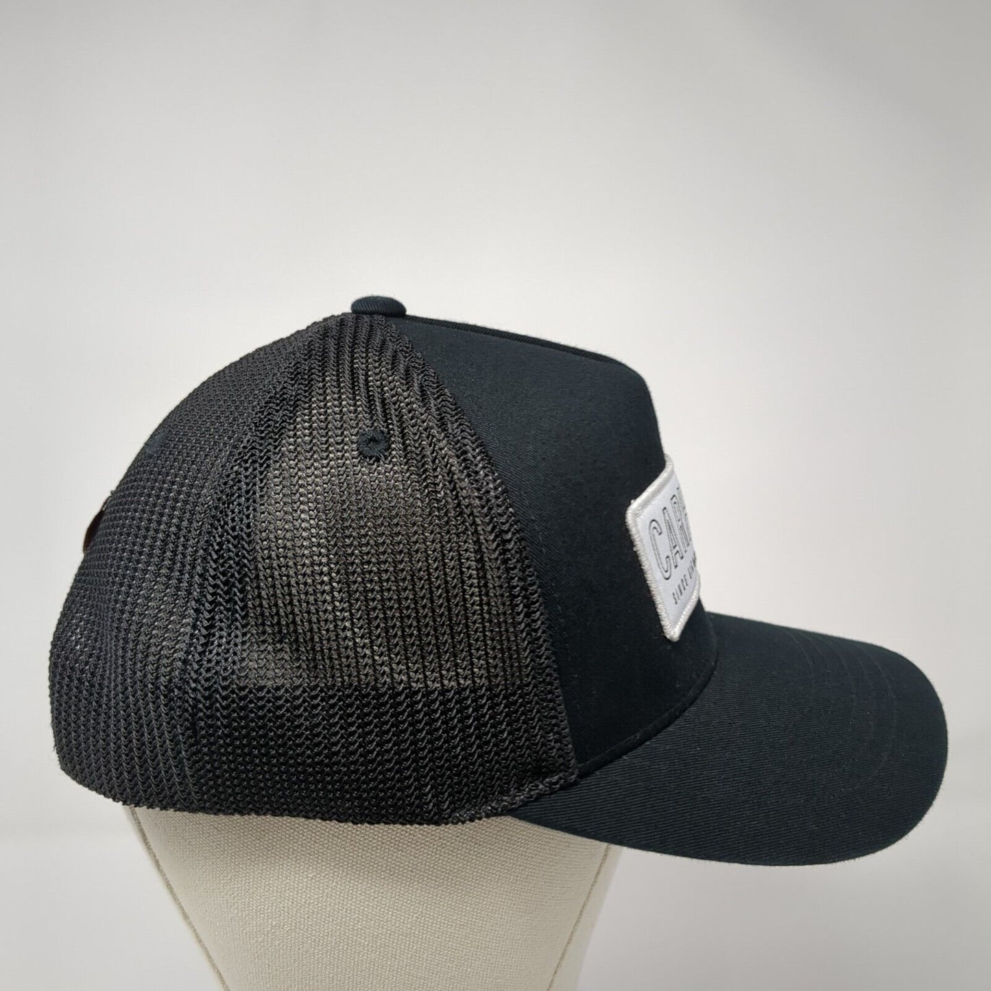 Carhartt Since 1889 Snapback Mesh Back Trucker Hat Black One Size