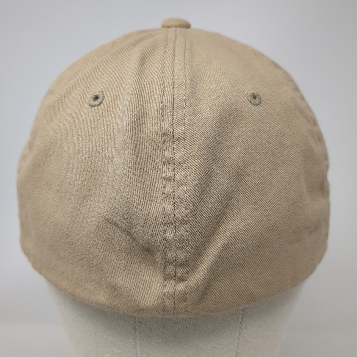 Port Authority Baseball Cap Beige XL West Valley Construction WVC Flexfit Hat