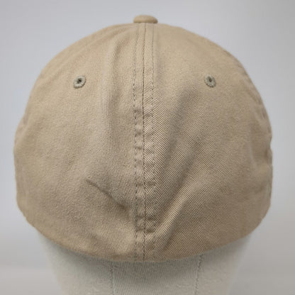 Port Authority Baseball Cap Beige XL West Valley Construction WVC Flexfit Hat