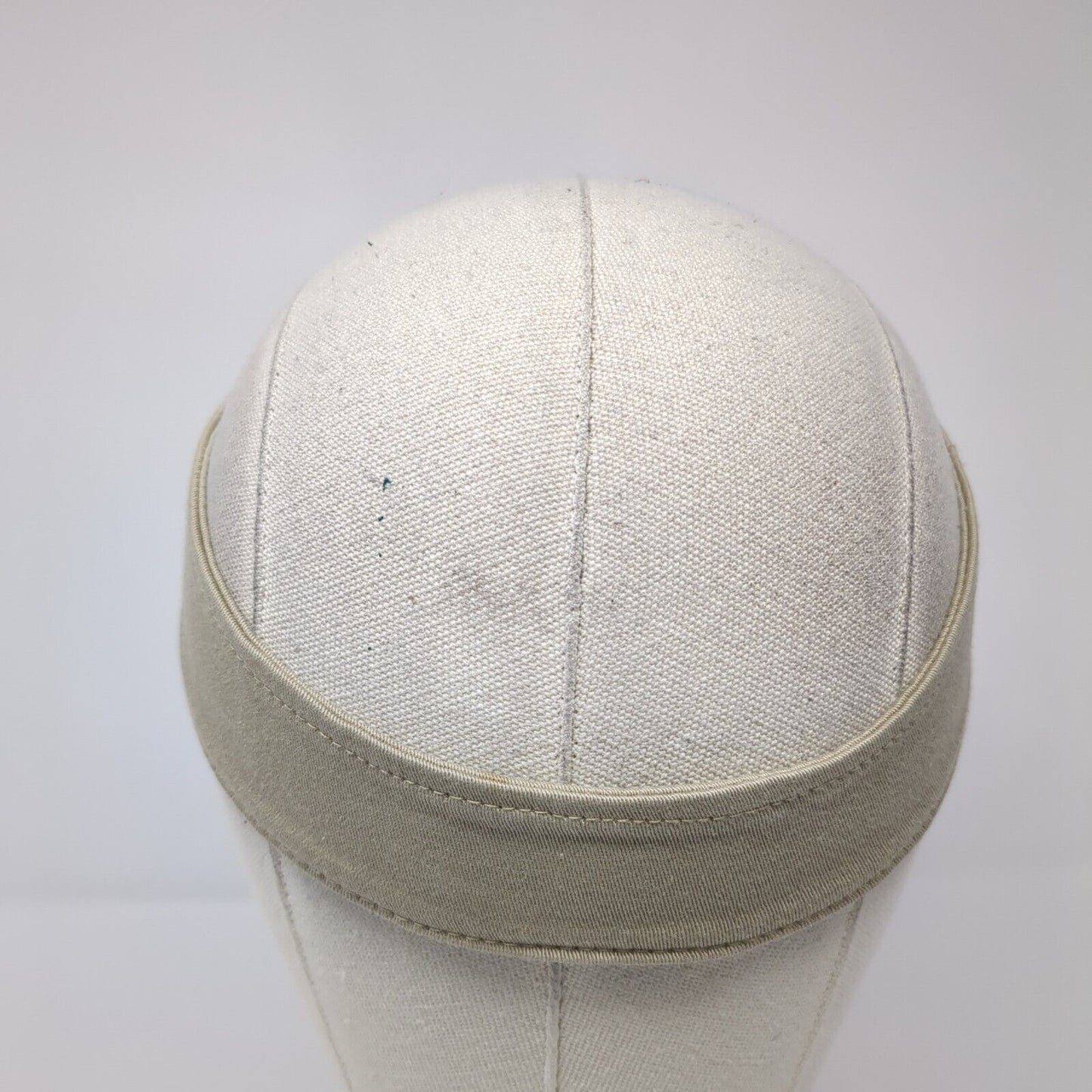 Eagle Fitted Sun Visor Hat Tan One Size Solid The Flexible Fit Otto