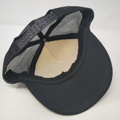 I Pee In Pools Snapback Rope Trucker Hat Black One Size Mesh Back Cobra