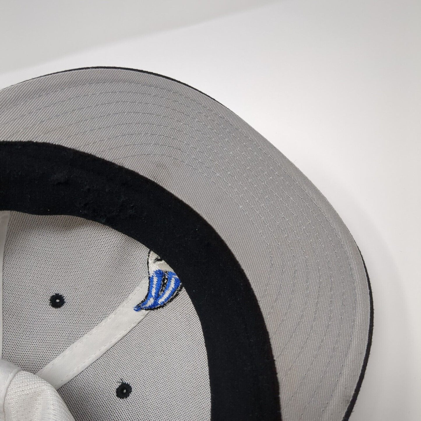Ignite Fitted Hat White Small Embroidered Logo Colorblock The Game
