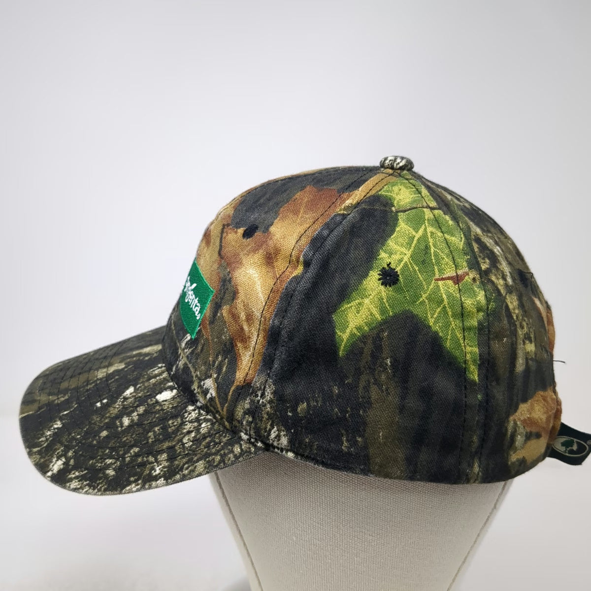 Port Authority Baseball Cap Green Camo OSFM Hilleshög Syngenta Strapback Hat