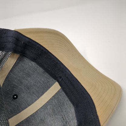 Pine Trees USA Flag Patch Fitted Trucker Hat Gray One Size Columbia