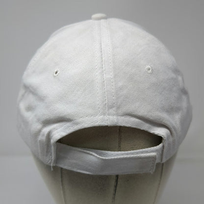 Hit Wear White Baseball Cap One Size Strapback Toothbrush Dental Logo Hat