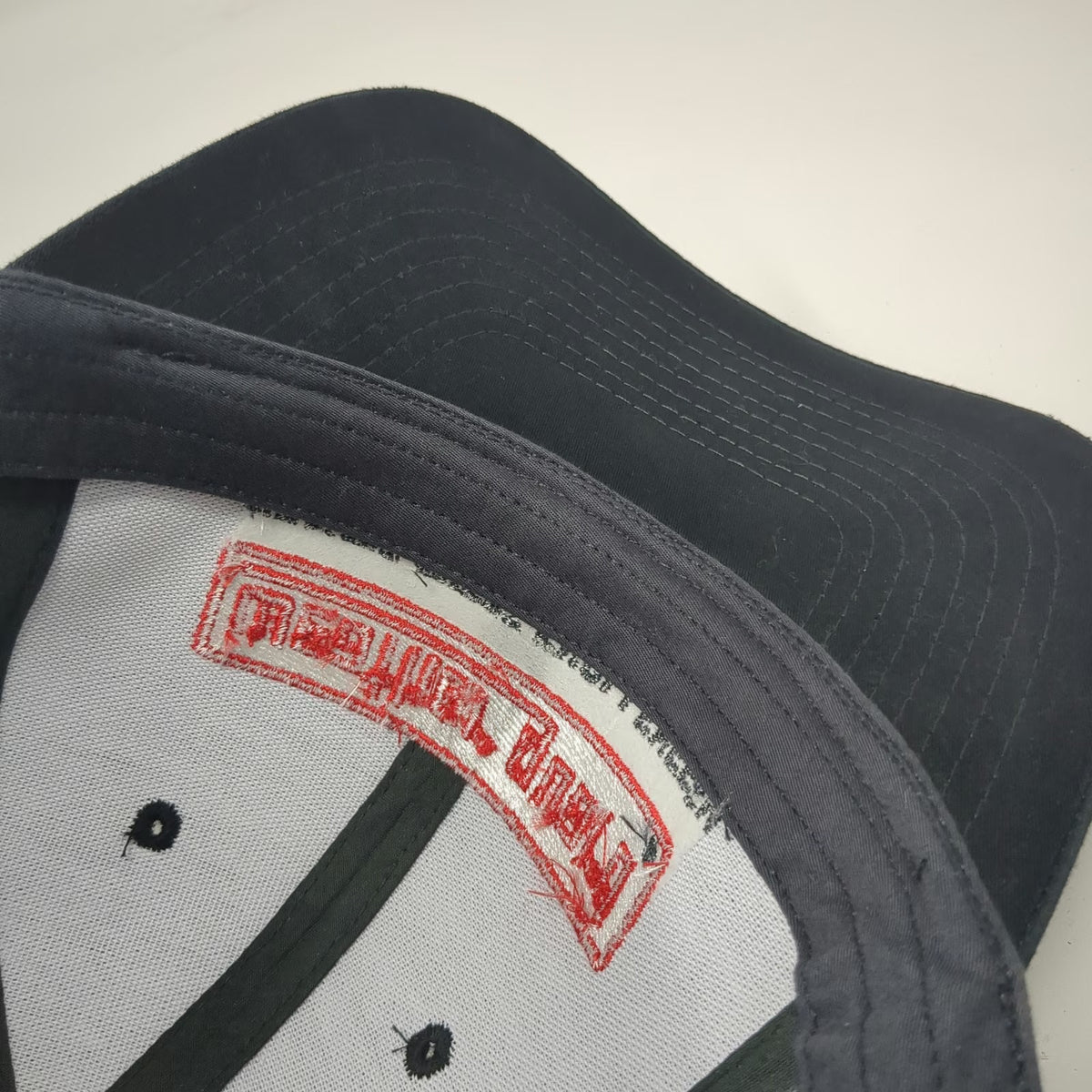 Basecamp Trucker Hat Black One Size Weather Guard Mesh Back Snapback Tools Logo