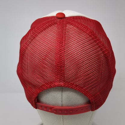 Four Flags Buick Pontiac Olds GMC Snapback Trucker Hat Multi Red OS Mesh Spex